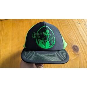 Dutch Mafia Hat Cobra Green Black Trucker‎ Snapback Cap OSFA